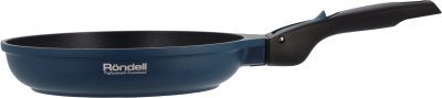 Сковорода Rondell Del mar RDA-1847 круглая 24см покрытие: Xylan Plus ручка съемная (без крышки) синий