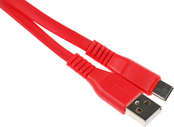 Кабель Premier 5-933RL45 2.0R USB (m)-USB Type-C (m) 2м красный пакет