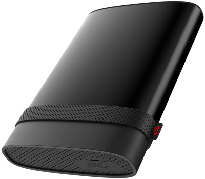 Жесткий диск Silicon Power USB 3.0 2TB SP020TBPHD85BS3K A85B Armor (5400rpm) 1.8" черный