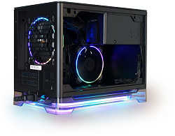 Корпус Inwin CF08A (A1PLUS) черный 650W miniITX 4x120mm 2xUSB3.0 audio
