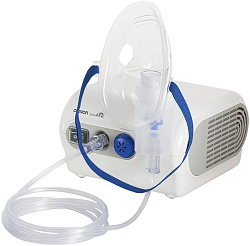 Ингалятор Omron NE-C28 Plus (NE-C28P-RU) компрессорный стационарный белый