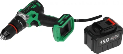 Дрель-шуруповерт Zitrek Green Impact 18V 1800Вт аккум. патрон:быстрозажимной (кейс в комплекте) (063-4046)