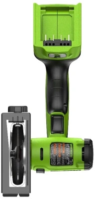 Углошлифовальная машина Greenworks GD24UCS 20000об/мин рез.шпин.:M6 d=76мм (3402007)