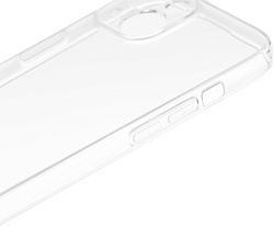 Чехол (клип-кейс) BoraSCO для Apple iPhone 15 Silicone Case прозрачный (72413)