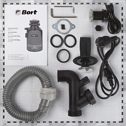 Измельчитель Bort Alligator Plus 750Вт черный
