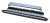 Патч-панель Hyperline PP3-19-24-8P8C-C5E-SH-110D 19" 1U 24xRJ45 кат.5e FTP