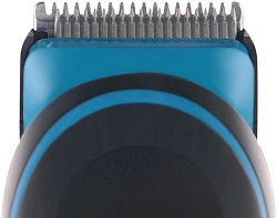 Триммер Braun MGK3245 черный/голубой (насадок в компл:5шт)