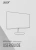 Монитор Acer 23.8" XF240YM3biiph черный IPS LED 1ms 16:9 HDMI матовая HAS 1000:1 250cd 178гр/178гр 1920x1080 180Hz FreeSync Premium DP FHD 3.5кг