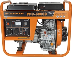 Генератор Carver PPG - 5000D 3.6кВт