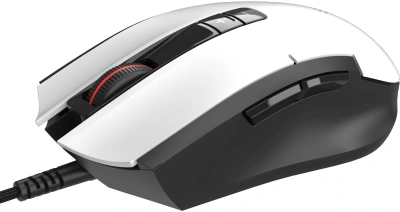 Мышь A4Tech Bloody ES8 белый оптическая 6000dpi USB 7but (ES8 PANDA WHITE)