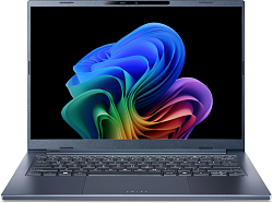 Ноутбук Acer Swift Go 14 AI SFG14-75-77RL Core Ultra 7 256V 16Gb SSD1Tb Intel Arc 14" OLED WUXGA (1920x1200) без ОС blue WiFi BT Cam (NX.JNBCD.008)