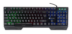 Клавиатура Оклик 709G черный USB for gamer LED (1788144)