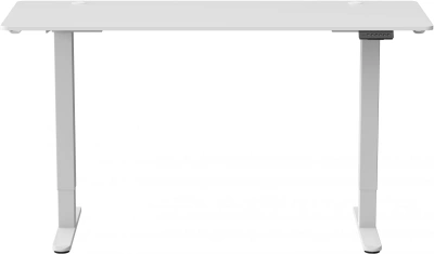 Стол для компьютера Cactus CS-EDL-WWT с электроприводом столешница ДСП белый каркас белый 160x71x60см (CS-EDL-WWT)