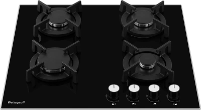 Газовая варочная поверхность Weissgauff HG 640 BGV черный