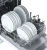 Посудомоечная машина Lex DW 4562 WH белый (узкая)