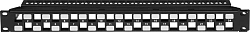 Патч-панель наборная Hyperline PPBL3-19-24S-RM 19" 1U 24xRJ45