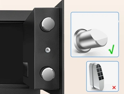 Сейф мебельный Deli Nello ET520 встраиваемый 200x310x200мм электронный/ключевой