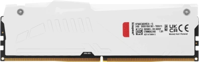Память DDR5 16GB 6000MHz Kingston KF560C36BWE2A-16 Fury Beast White Expo RGB RTL PC5-48000 CL36 DIMM 288-pin 1.35В dual rank с радиатором Ret