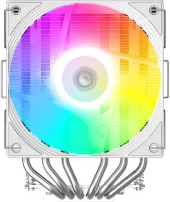 Устройство охлаждения(кулер) ID-Cooling Frozn A620 Pro Se ARGB Soc-AM5/AM4/1200/1700/1851 серебристый/белый 4-pin 15-27.2dB Al+Cu 260W 1190gr Ret (FROZN A620 PRO SE ARGB WHITE)