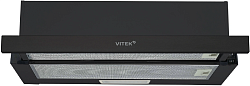 Вытяжка встраиваемая Vitek VT-TH 6020 BK черный управление: кулисные переключатели (1 мотор)