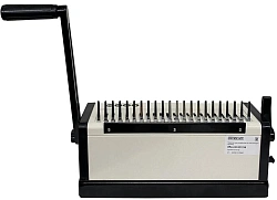 Переплетчик Office Kit B2125N A4/перф.23л.сшив/макс.500л./пластик.пруж. (4.5-51мм)