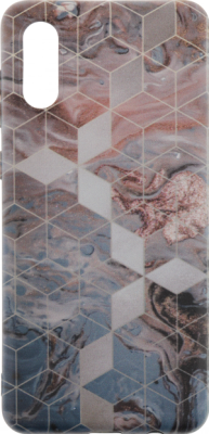 Чехол (клип-кейс) Gresso для Samsung Galaxy A02 Meridian золотистый/синий (GR17AAAE8918)