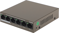 Коммутатор Tenda TEF1106P-4-63W (L2) 6x100Мбит/с 4PoE 63W неуправляемый