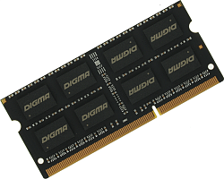 Память DDR3 8GB 1600MHz Digma DGMAS31600008D RTL PC3-12800 CL11 SO-DIMM 204-pin 1.35В dual rank Ret