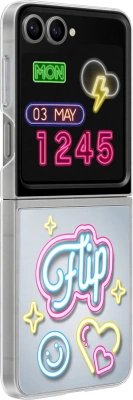 Чехол (клип-кейс) Samsung для Samsung Galaxy Z Flip6 Flipsuit Case Flip 6 (F741) прозрачный/прозрачный (EF-ZF741CTEGRU)