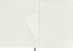 Блокнот Moleskine CLASSIC SOFT QP621 XLarge 190х250мм 192стр. линейка мягкая обложка черный