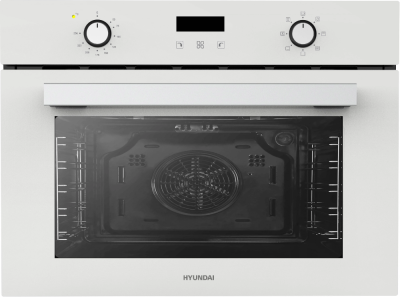 Духовой шкаф Электрический Hyundai HEO 64512 WG стекло белое