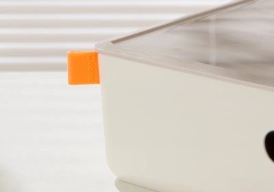 Короб для хранения Deli XDM30pink 1 выдвижной ящик розовый пластик