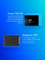 Накопитель SSD Silicon Power SATA-III 512GB SP512GBSS3A55S25 Ace A55 2.5"