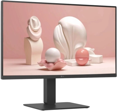 Монитор LG 27" 27BA65QB-B черный IPS LED 5ms 16:9 HDMI M/M матовая HAS Piv 1000:1 350cd 178гр/178гр 2560x1440 75Hz DP 2K 7кг