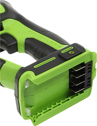 Перфоратор Greenworks GD24SDS1 патрон:SDS-plus уд.:1.2Дж аккум. (кейс в комплекте)