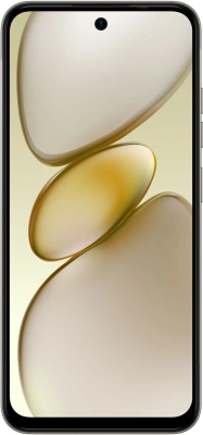 Смартфон Tecno Spark Go 1 128Gb 4Gb золотой моноблок 3G 4G 2Sim 6.67" 720x1600 Android 14 Go 13Mpix 802.11 a/b/g/n/ac GPS GSM900/1800 Protect microSD max1024Gb