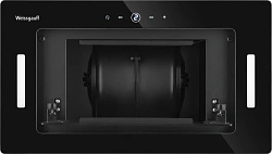 Вытяжка встраиваемая Weissgauff Aura 1350 черный управление: сенсорное (1 мотор)