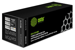 Картридж лазерный Cactus CS-C731BK 731 BK черный (1600стр.) для Canon LaserBase MF8230 i-Sensys/MF8280 i-Sensys с чипом