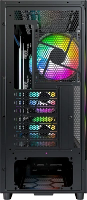 Корпус Montech X5 черный без БП ATX 4x120mm 1xUSB2.0 1xUSB3.0 audio bott PSU