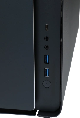 Корпус Azza Cast черный без БП ATX 3x120mm 2x140mm 2xUSB3.0 audio bott PSU