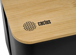 Органайзер Cactus CS-BOX-BL черный/бамбук