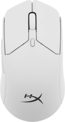Мышь HyperX Haste 2 белый оптическая 26000dpi беспров. BT/Radio USB 5but (6N0A9AA)