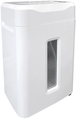 Шредер Office Kit S210N 3,9x38 белый (секр.P-4) фрагменты 16лист. 35лтр. скрепки скобы пл.карты CD