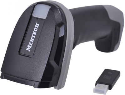 Сканер штрих-кода Mertech CL-2410 BLE Dongle 2D беспроводной черный (4878)