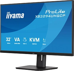Монитор Iiyama 32" ProLite XB3294UHSCP-B1 черный VA LED 2ms 21:9 HDMI M/M матовая HAS 400cd 178гр/178гр 3440x2160 75Hz DP 4K USB 9.7кг