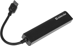 Разветвитель USB 3.0 Defender Quadro Express 4порт. (83204)