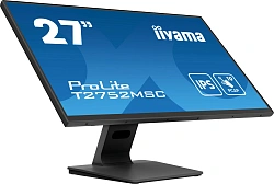 Монитор Iiyama 27" ProLite T2752MSC-B1 черный IPS LED 16:9 HDMI M/M глянцевая 1000:1 400cd 178гр/178гр 1920x1080 60Hz DP FHD USB Touch 6.7кг
