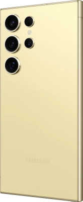 Смартфон Samsung SM-S928B Galaxy S24 Ultra 1Tb 12Gb желтый титан моноблок 3G 4G 2Sim 6.8" 1440x3120 Android 14 200Mpix 802.11 a/b/g/n/ac/ax/be NFC GPS GSM900/1800 GSM1900 Protect