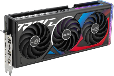 Видеокарта Asus PCI-E 4.0 ROG-STRIX-RTX4070TI-12G-GAMING NVIDIA GeForce RTX 4070TI 12Gb 192bit GDDR6X 2610/21000 HDMIx2 DPx3 HDCP Ret