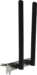 Сетевой адаптер Wi-Fi + Bluetooth Mercusys MA80XE AX3000 PCI Express (ант.внеш.несъем.) 2ант.